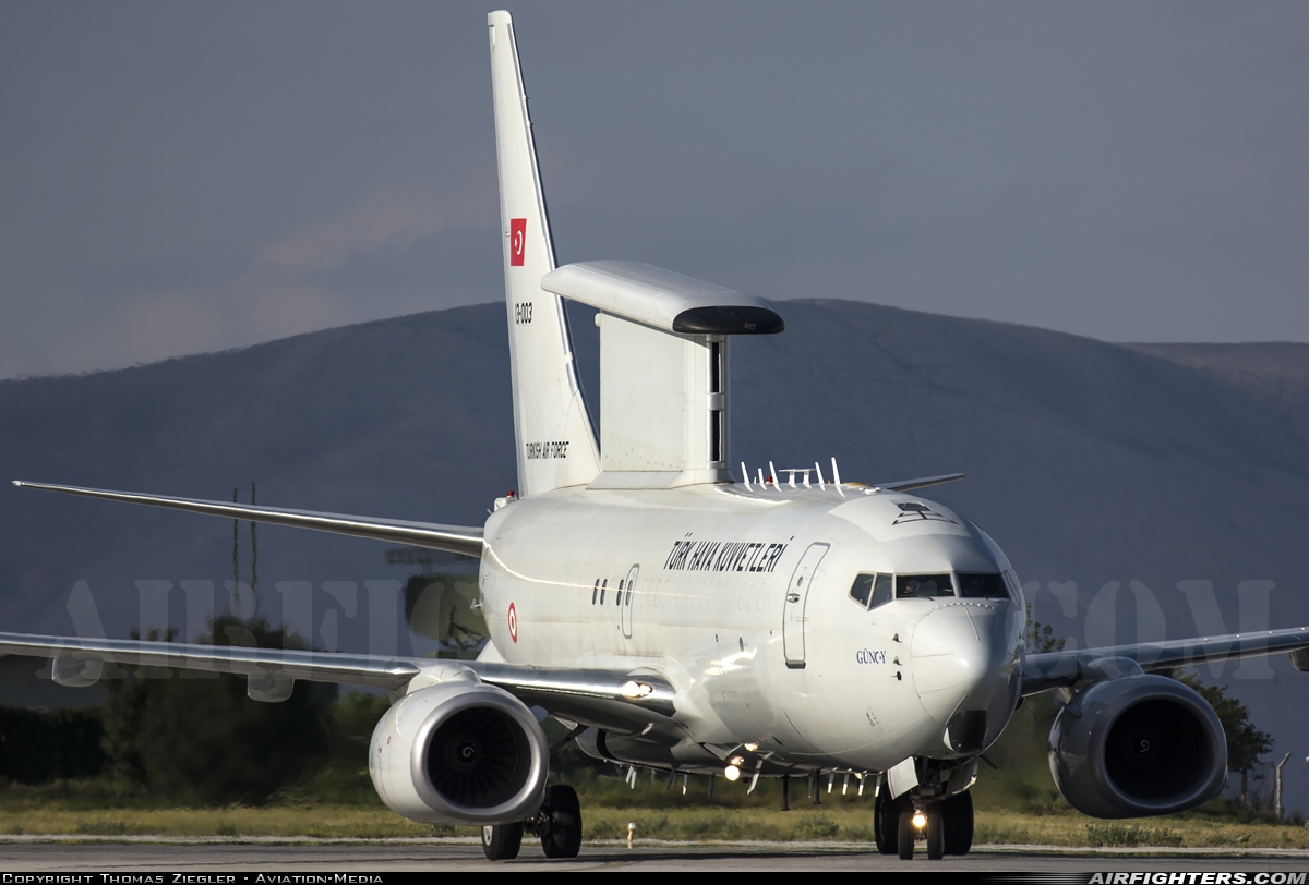 Türkiye - Air Force Boeing E-7T Wedgetail 13-003 at Konya (KYA / LTAN), Türkiye