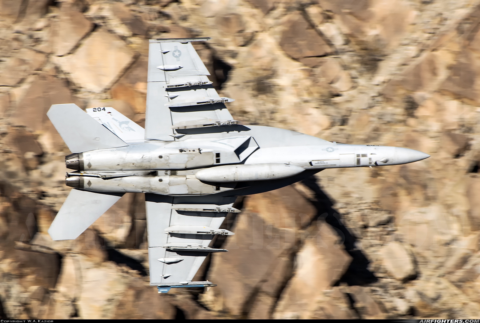 USA - Navy Boeing F/A-18E Super Hornet 166441 at Off-Airport - Rainbow Canyon area, USA