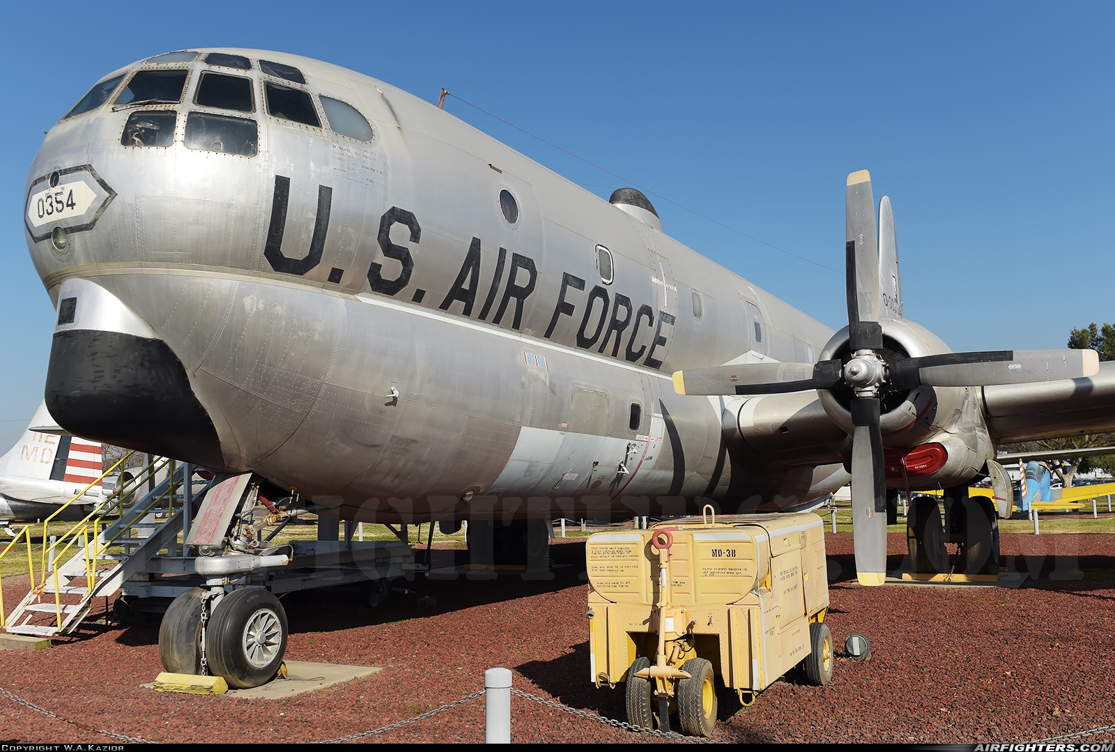 USA - Air Force Boeing KC-97L Stratofreighter (367-76-66) 53-0354 at Atwater (Merced) - Castle (AFB) (MER / KMER), USA