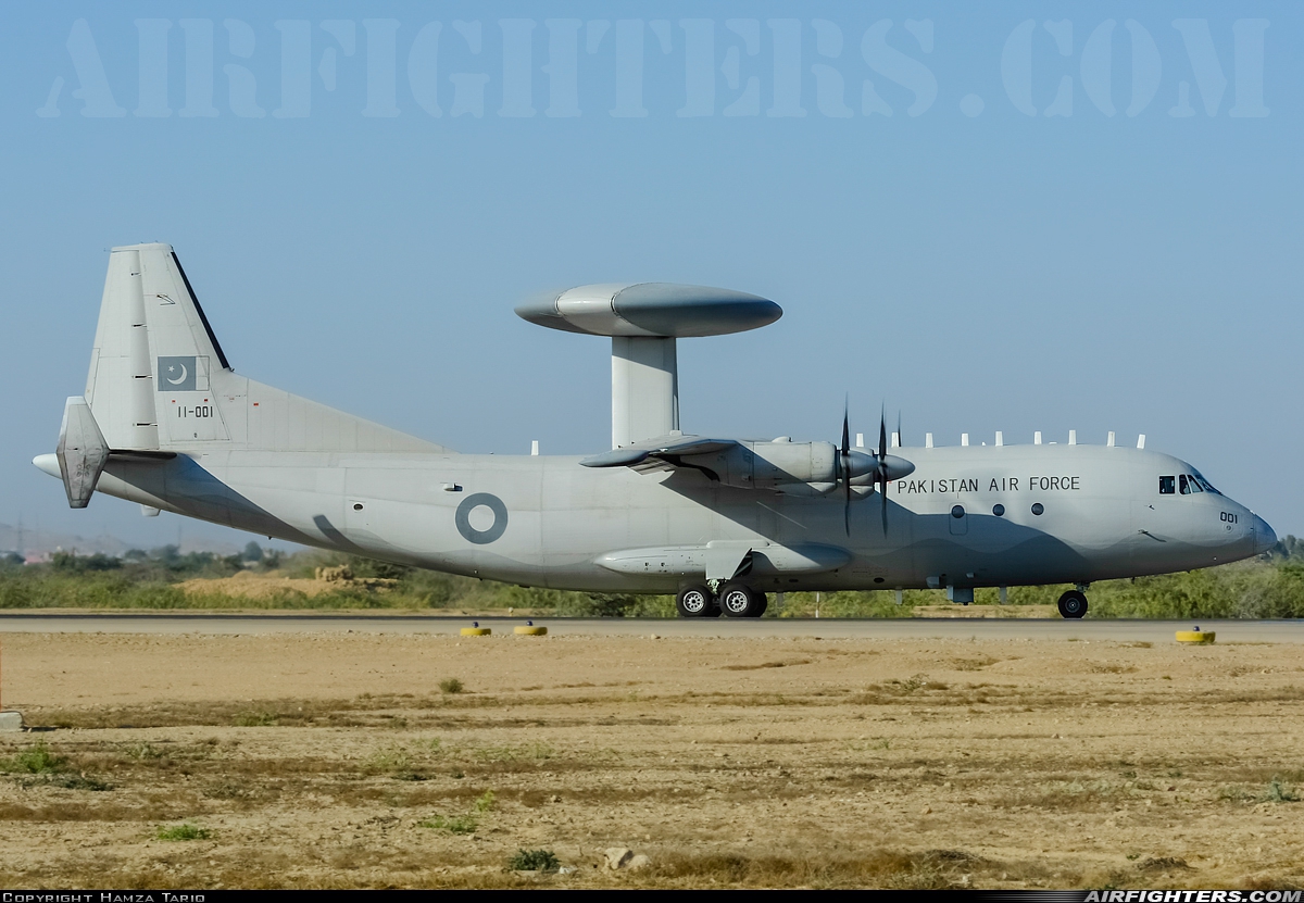 Pakistan - Air Force Shaanxi KE-03 (ZDK-03/Y-8P) 11-001 at Withheld, Pakistan