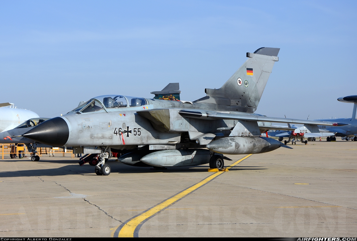 Germany - Air Force Panavia Tornado ECR 46+55 at Zaragoza (ZAZ / LEZG), Spain