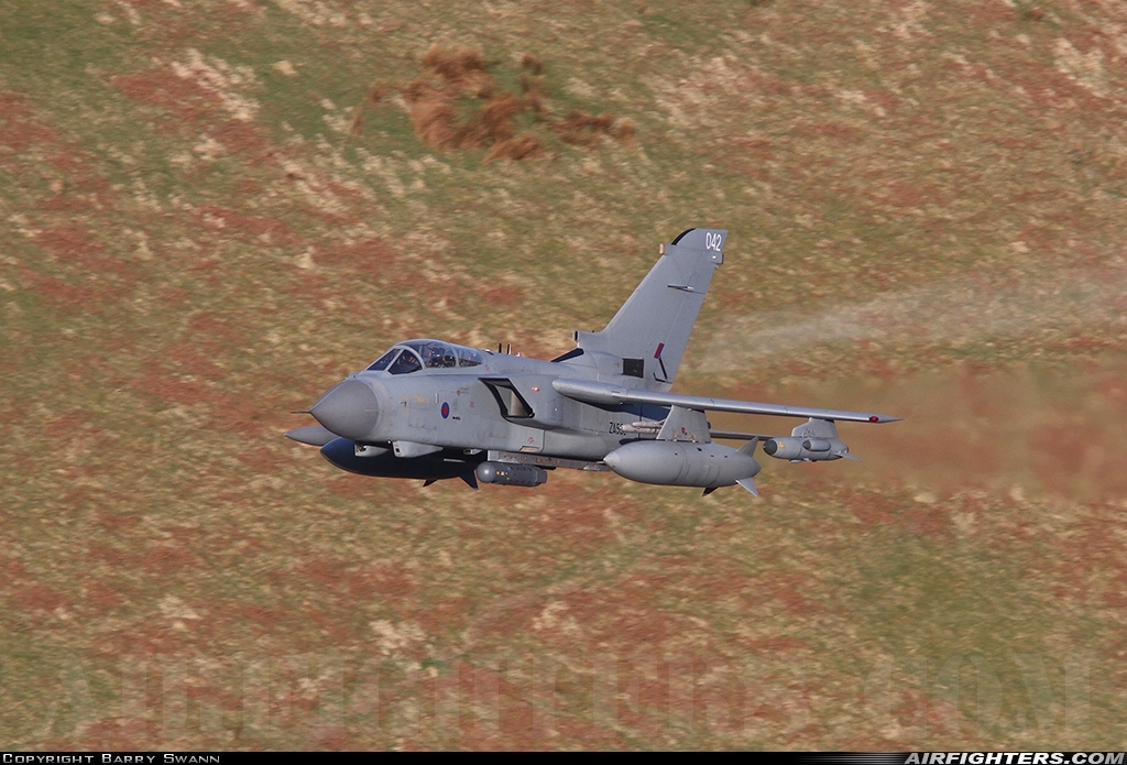 UK - Air Force Panavia Tornado GR4 ZA550 at Off-Airport - North Wales, UK