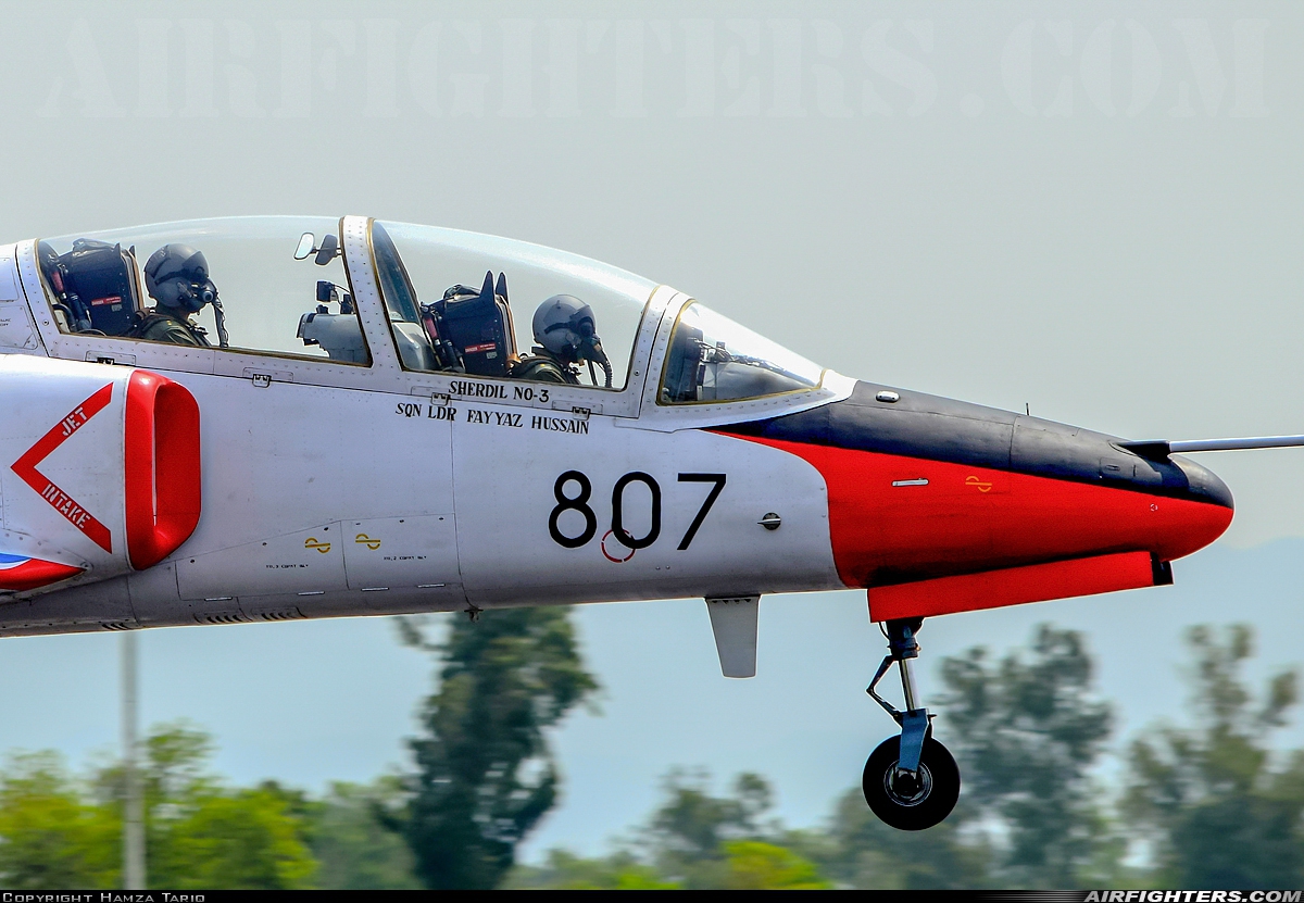 Pakistan - Air Force Karakorum K-8P 03-02-807 at Withheld, Pakistan