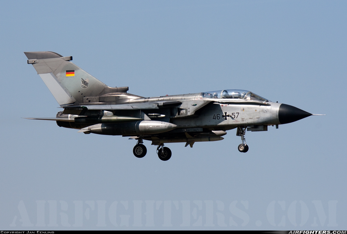 Germany - Air Force Panavia Tornado ECR 46+57 at Lechfeld (ETSL), Germany