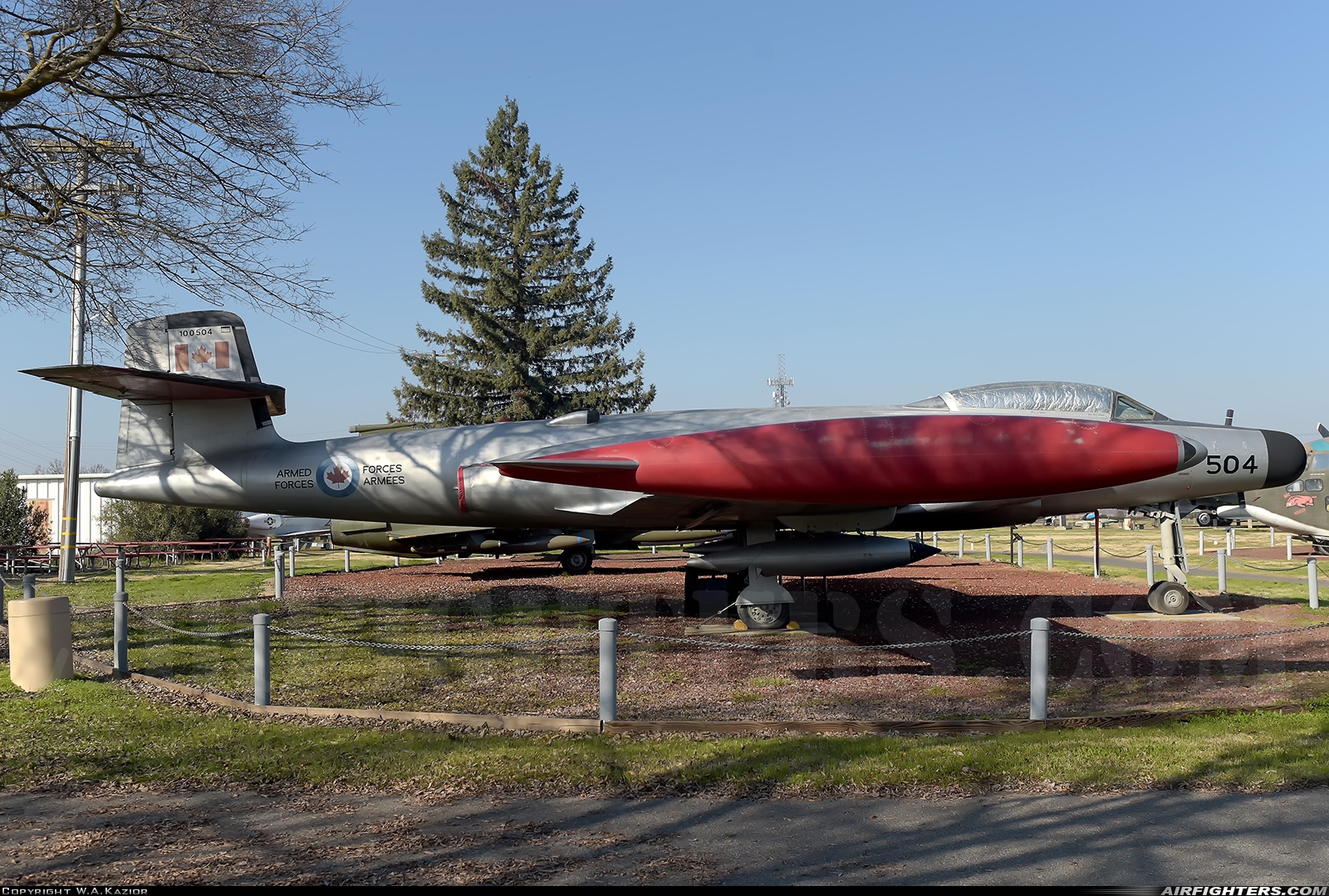 Canada - Air Force Avro Canada CF-100 Mk5D Canuck 100504 at Atwater (Merced) - Castle (AFB) (MER / KMER), USA
