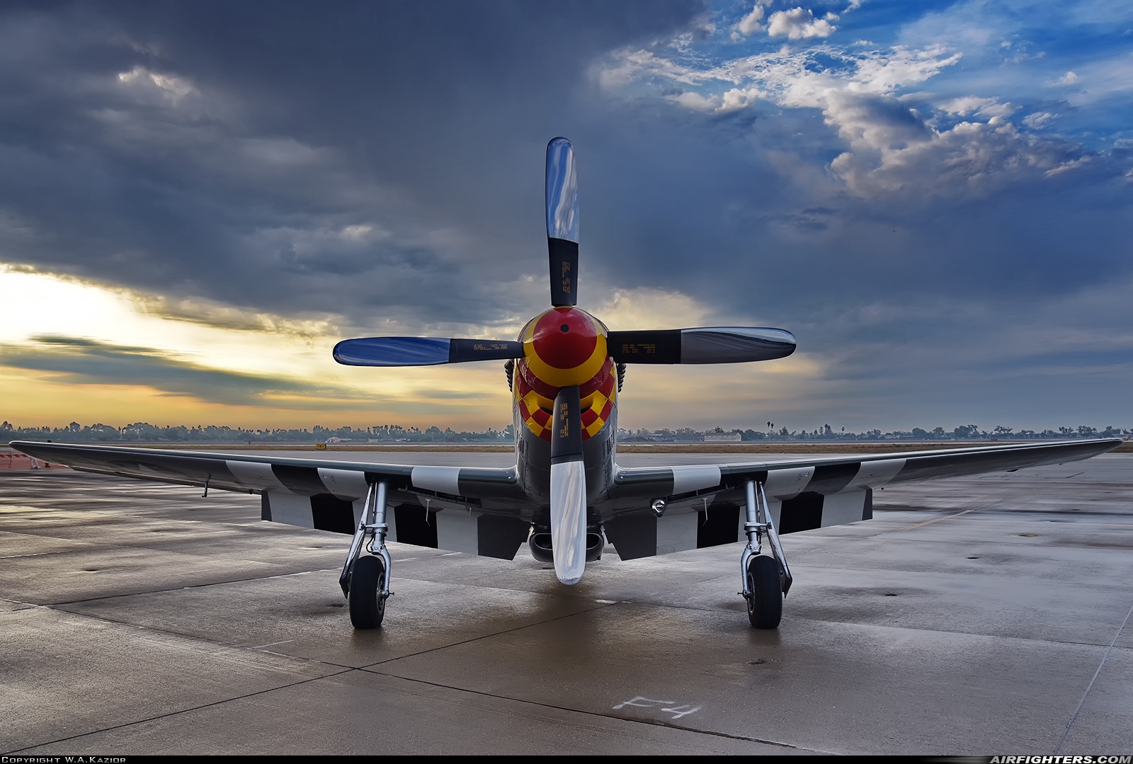 Private North American P-51D Mustang N151MW at Los Alamitos - Army Air Field (SLI / KSLI), USA