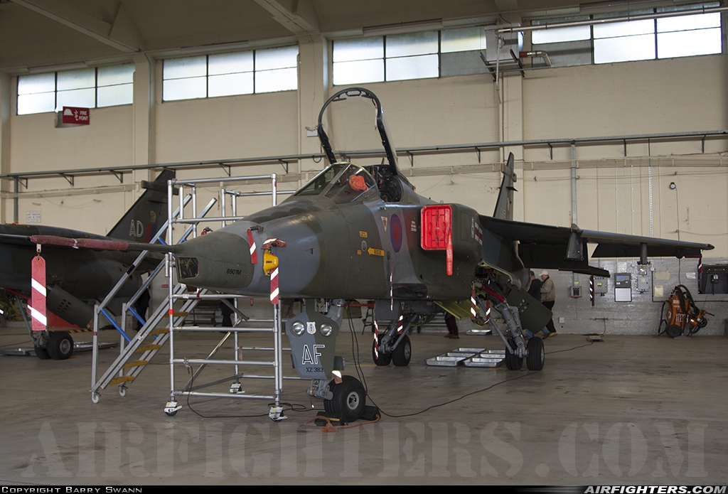 UK - Air Force Sepecat Jaguar GR1 XZ383 at Cosford (EGWC), UK