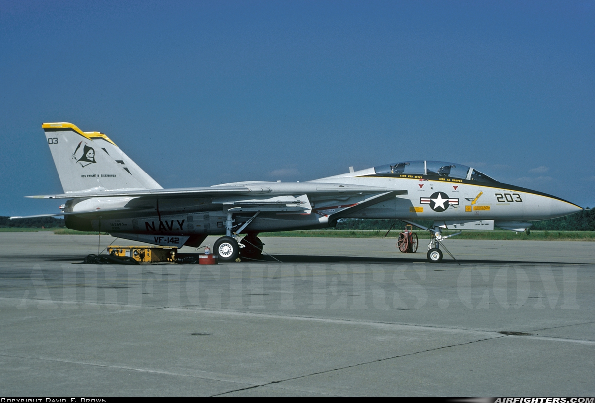 USA - Navy Grumman F-14A Tomcat 162695 at Virginia Beach - Oceana NAS / Apollo Soucek Field (NTU / KNTU), USA