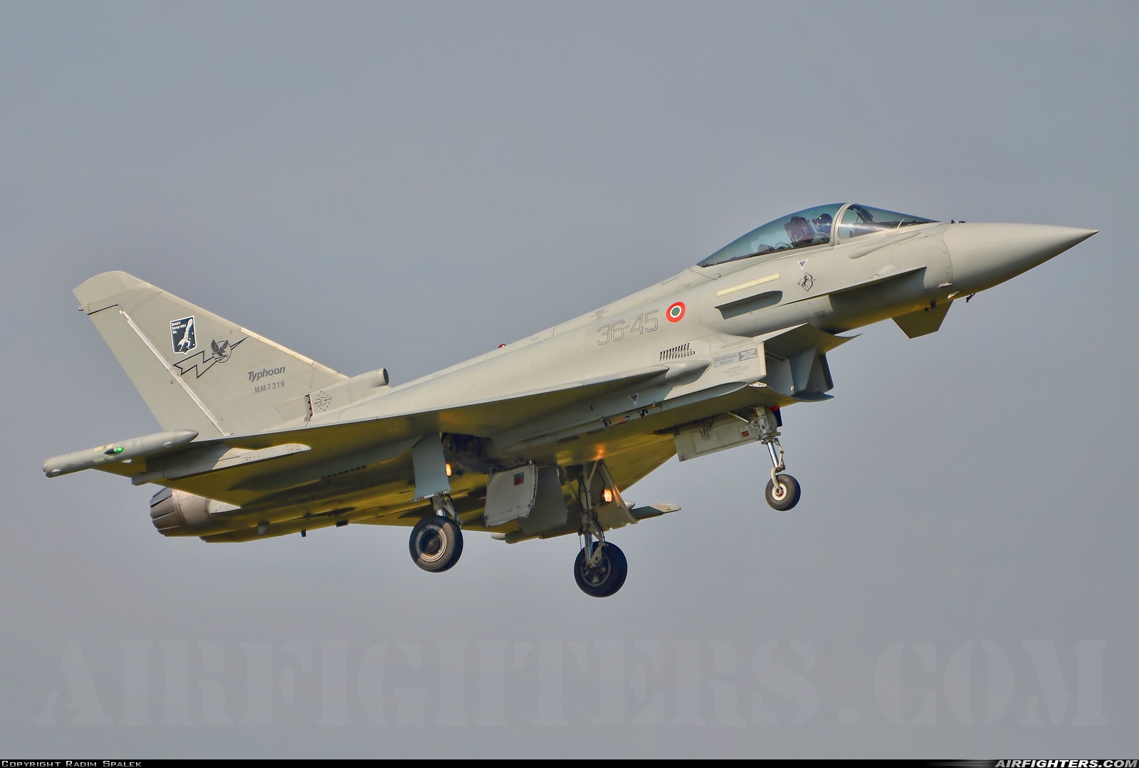 Italy - Air Force Eurofighter F-2000A Typhoon (EF-2000S) MM7319 at Ostrava - Mosnov (OSR / LKMT), Czech Republic
