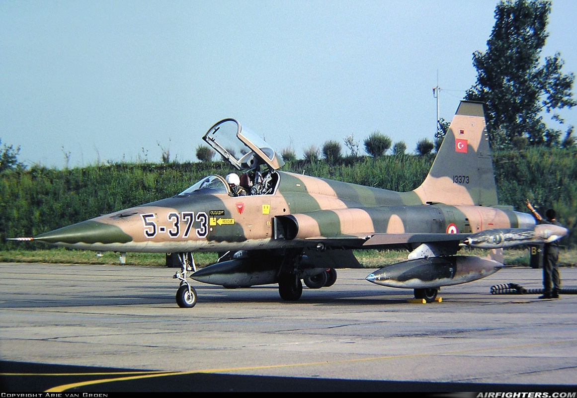 Türkiye - Air Force Northrop F-5A Freedom Fighter 64-13373 at Leeuwarden (LWR / EHLW), Netherlands
