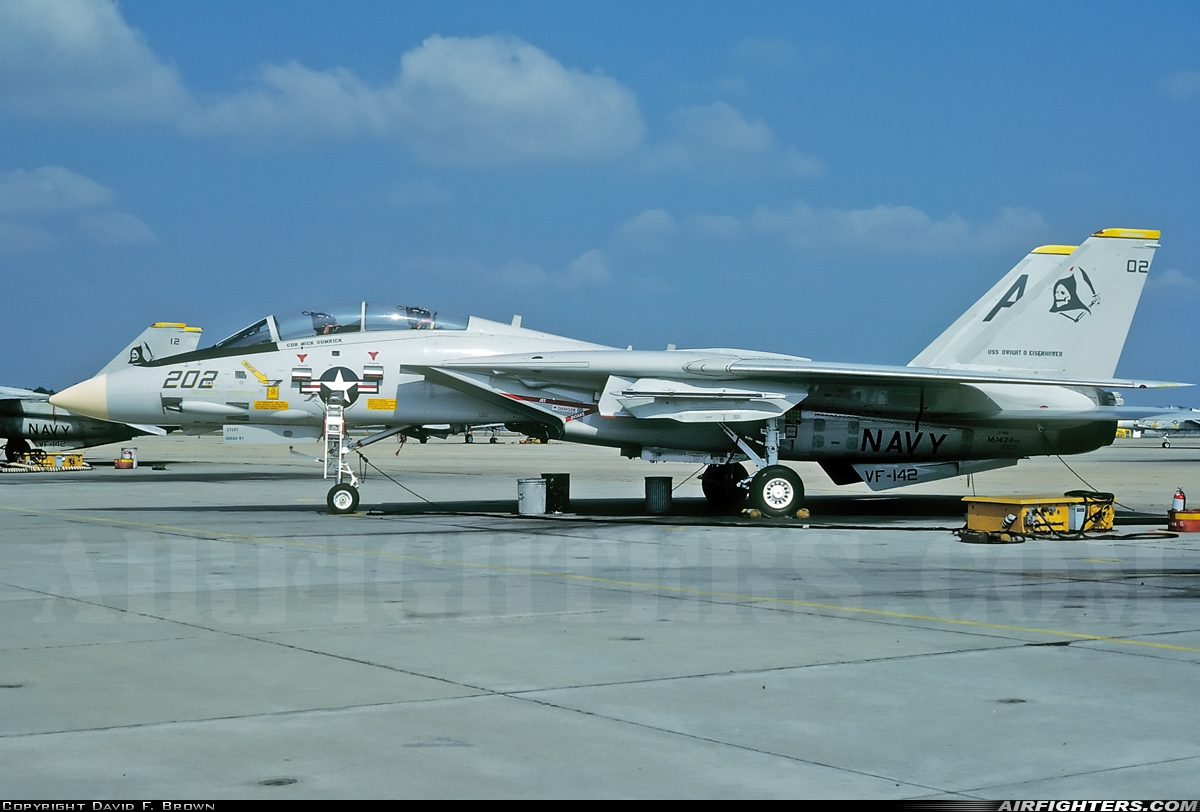 USA - Navy Grumman F-14A Tomcat 161424 at Virginia Beach - Oceana NAS / Apollo Soucek Field (NTU / KNTU), USA