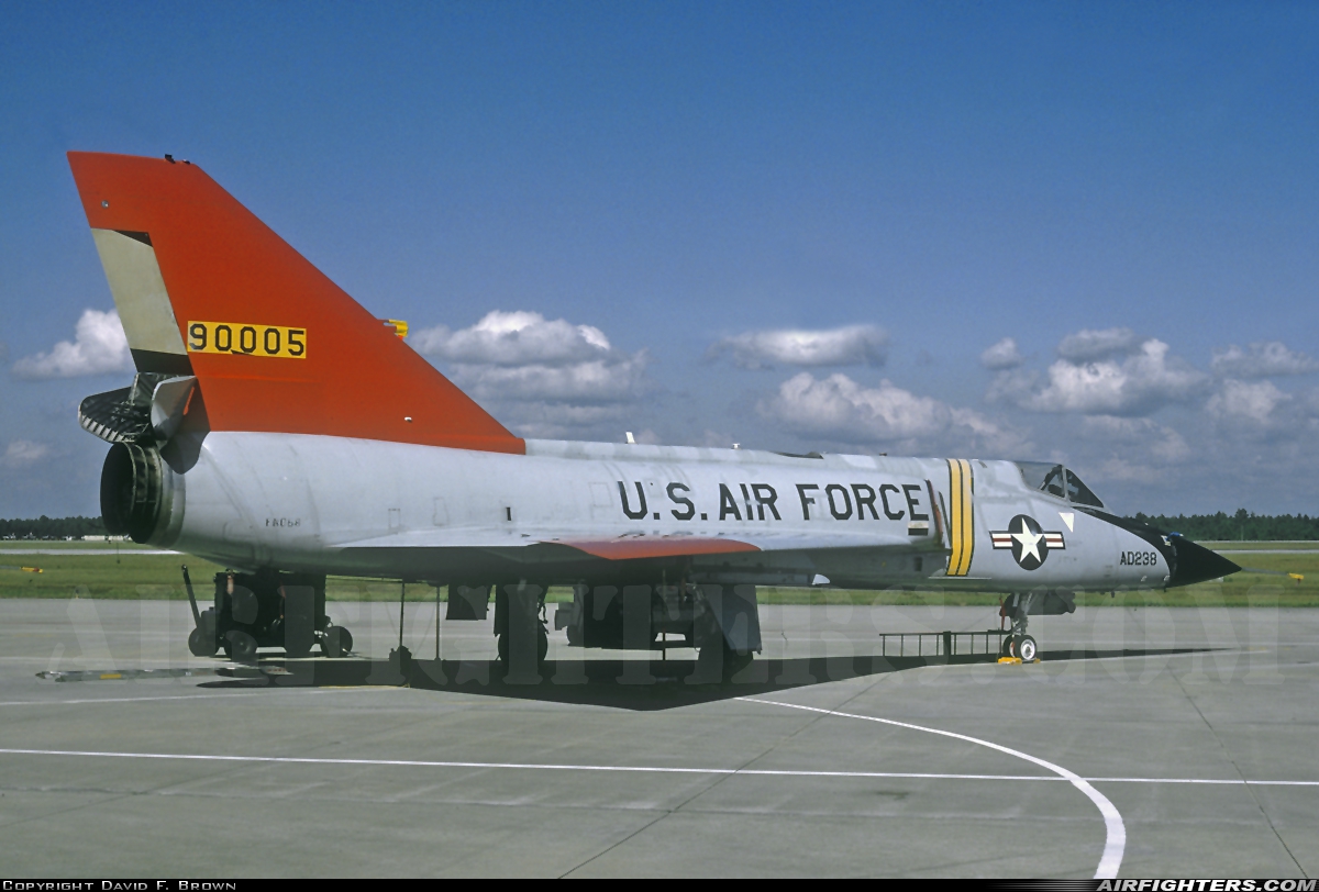 USA - Air Force Convair QF-106A Delta Dart 59-0005 at Panama City - Tyndall AFB (PAM / KPAM), USA