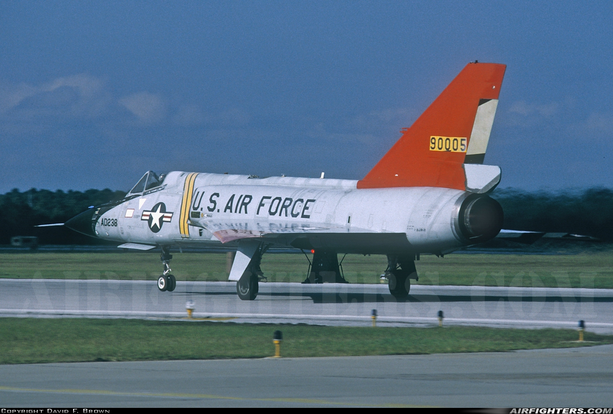 USA - Air Force Convair QF-106A Delta Dart 59-0005 at Panama City - Tyndall AFB (PAM / KPAM), USA