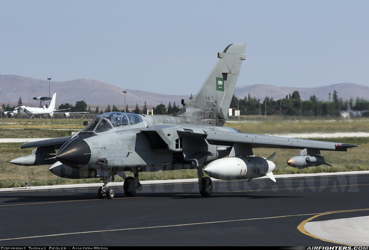 Saudi Arabia - Air Force Panavia Tornado IDS 7506 at Konya (KYA / LTAN), Türkiye