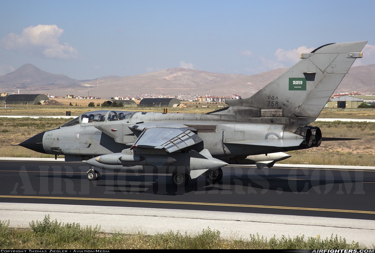 Saudi Arabia - Air Force Panavia Tornado IDS 758 at Konya (KYA / LTAN), Türkiye