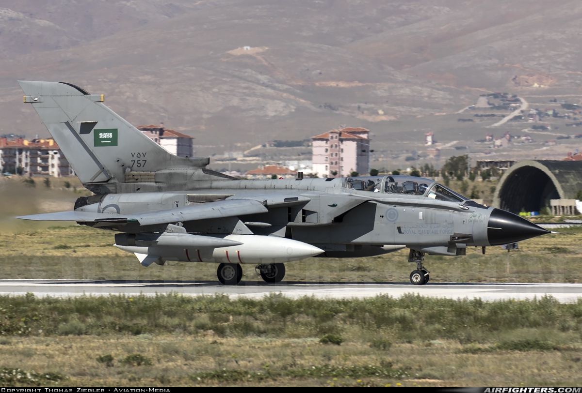 Saudi Arabia - Air Force Panavia Tornado IDS 757 at Konya (KYA / LTAN), Türkiye