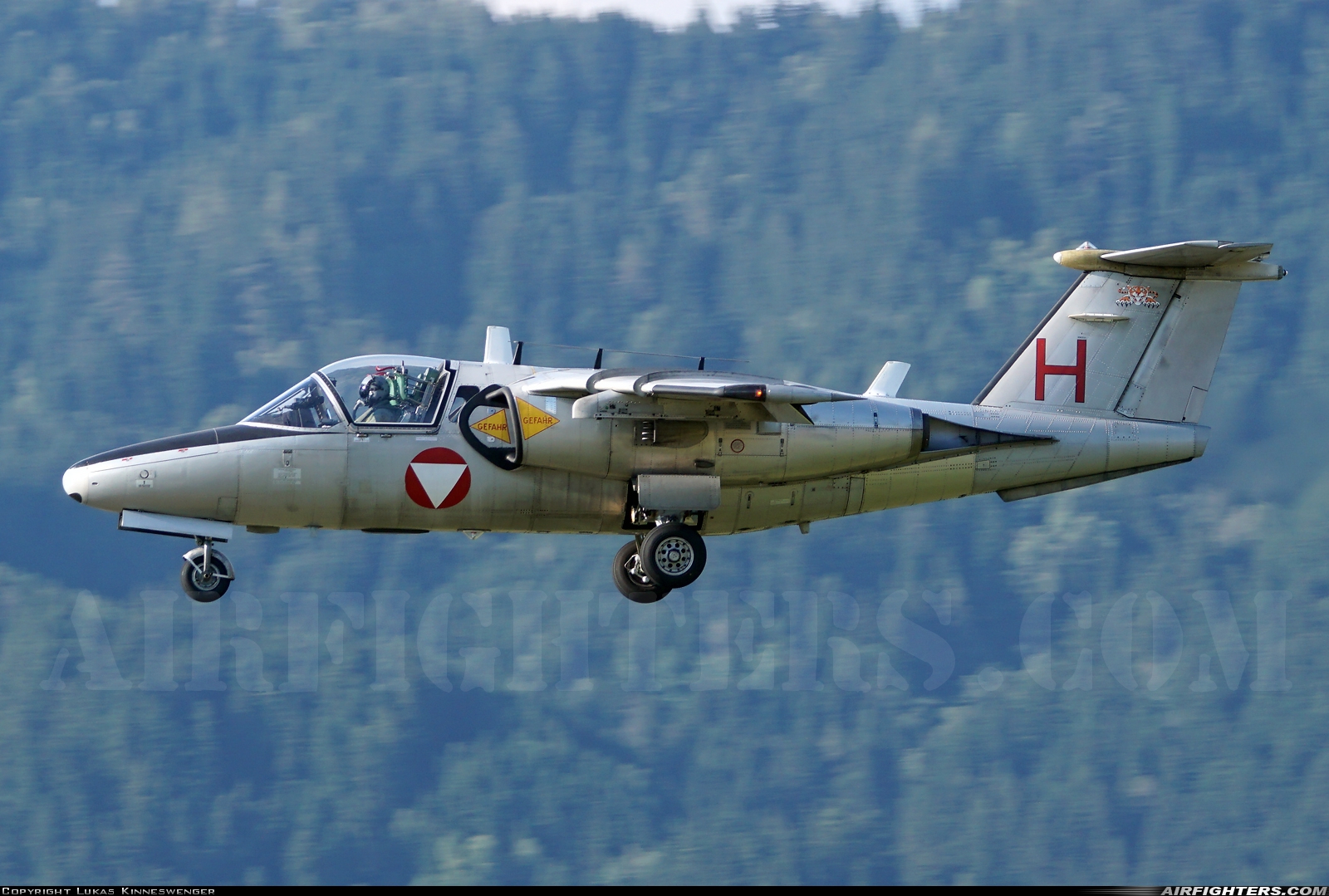 Austria - Air Force Saab 105Oe 1128 at Zeltweg (LOXZ), Austria