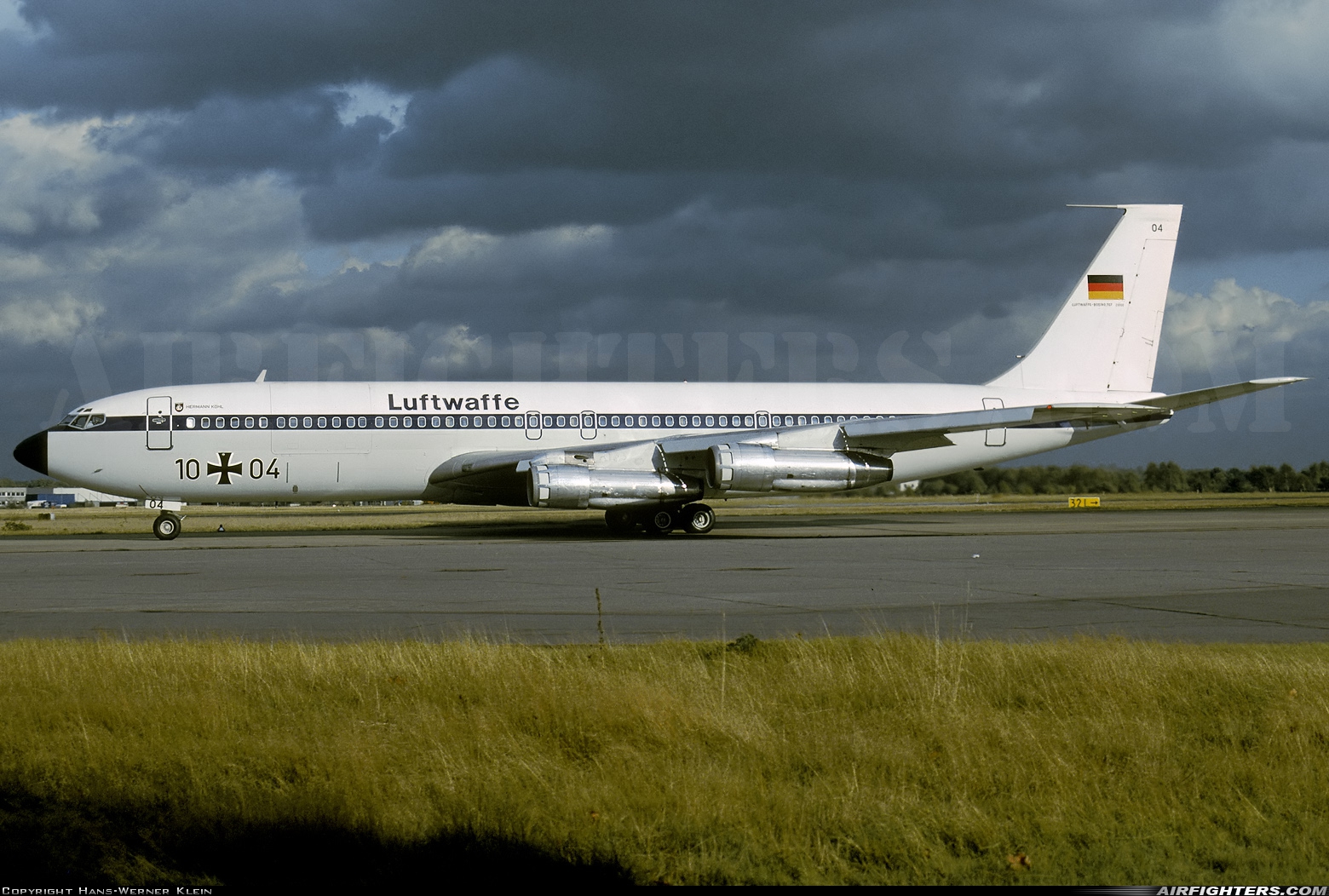 Germany - Air Force Boeing 707-307C 10+04 at Cologne / Bonn (- Konrad Adenauer / Wahn) (CGN / EDDK), Germany