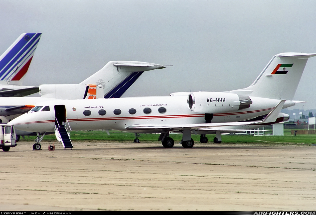 United Arab Emirates - Government Gulfstream Aerospace G-1159C Gulfstream IV A6-HHH at Paris - Le Bourget (LBG / LFPB), France