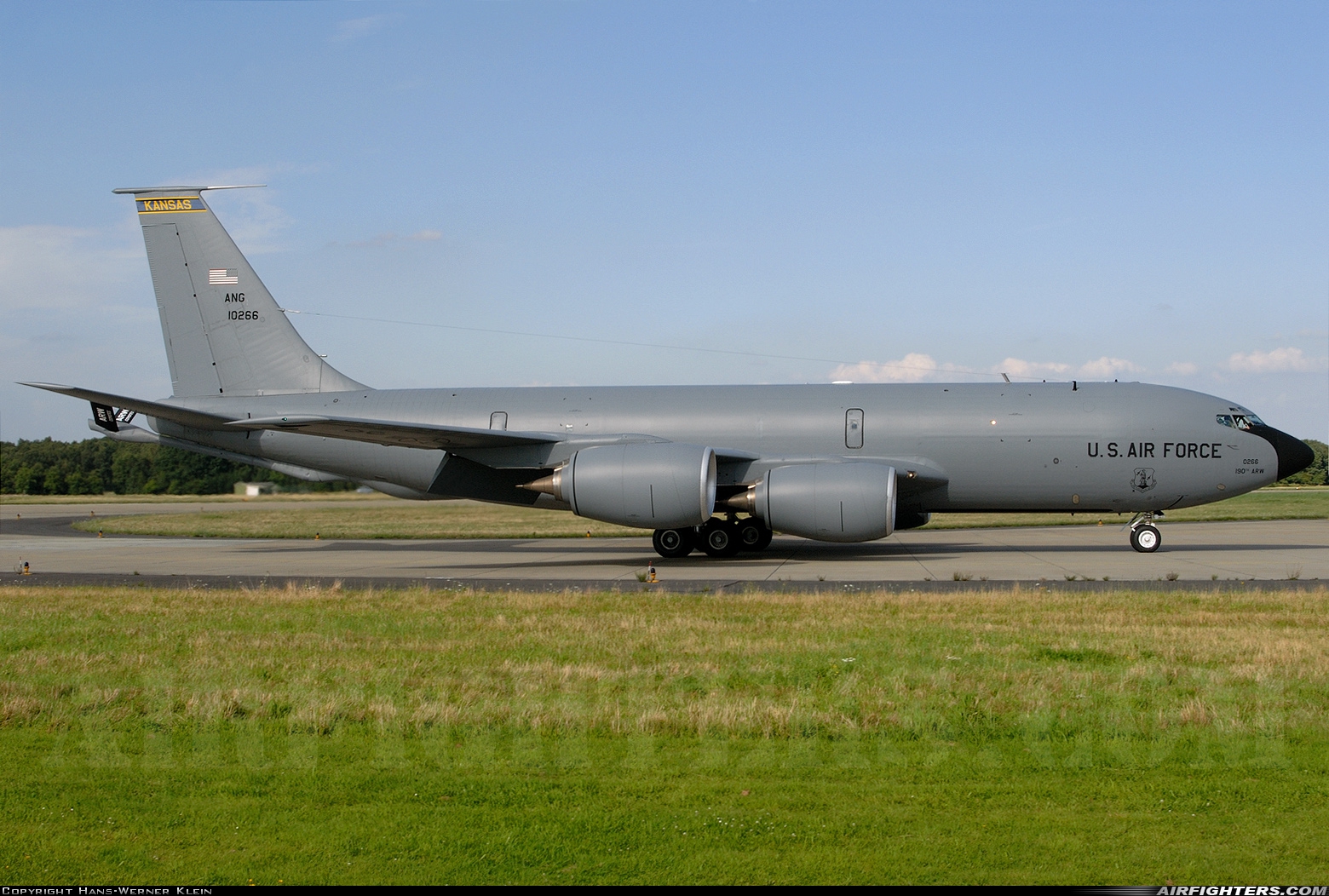 USA - Air Force Boeing KC-135R Stratotanker (717-100) 61-0266 at Geilenkirchen (GKE / ETNG), Germany