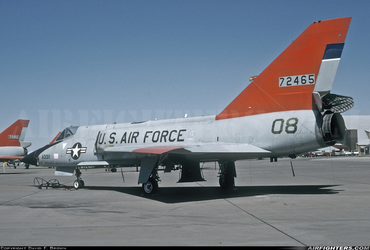 USA - Air Force Convair QF-106A Delta Dart 57-2465 at Alamogordo - Holloman AFB (HMN / KHMN), USA