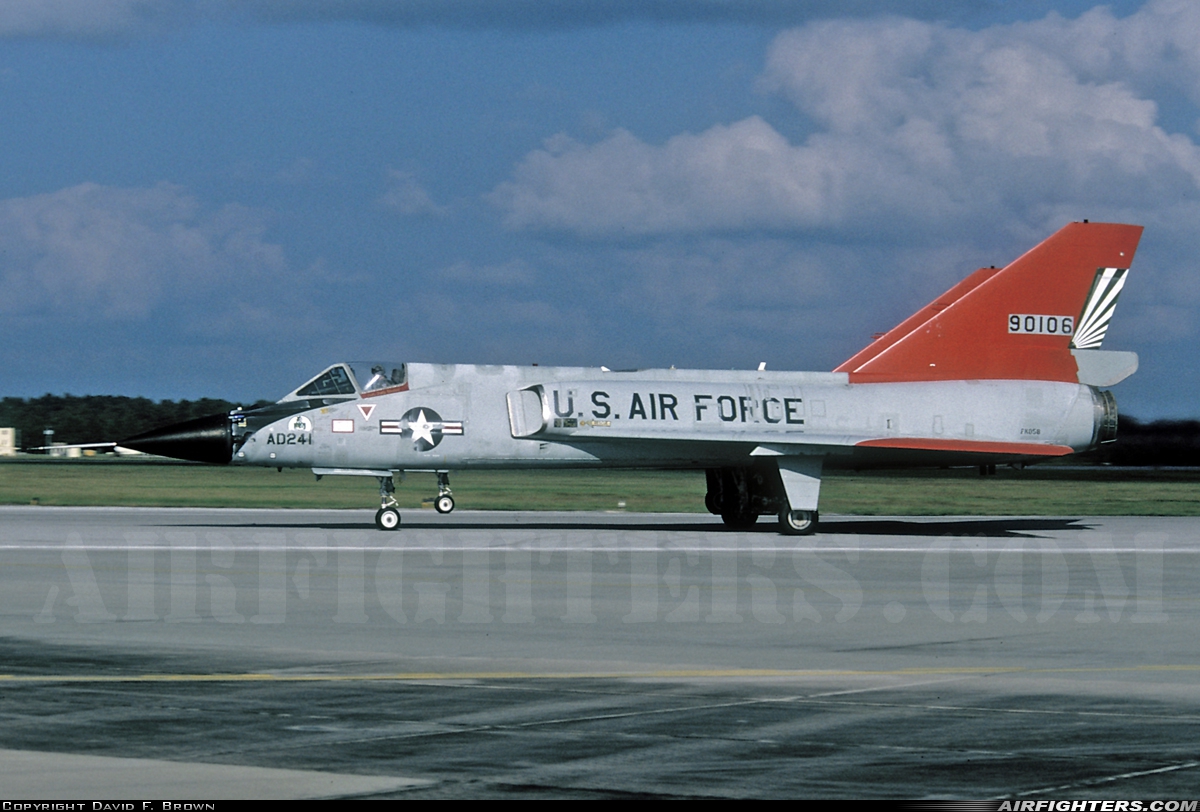 USA - Air Force Convair F-106A Delta Dart (8) 59-0106 at Panama City - Tyndall AFB (PAM / KPAM), USA
