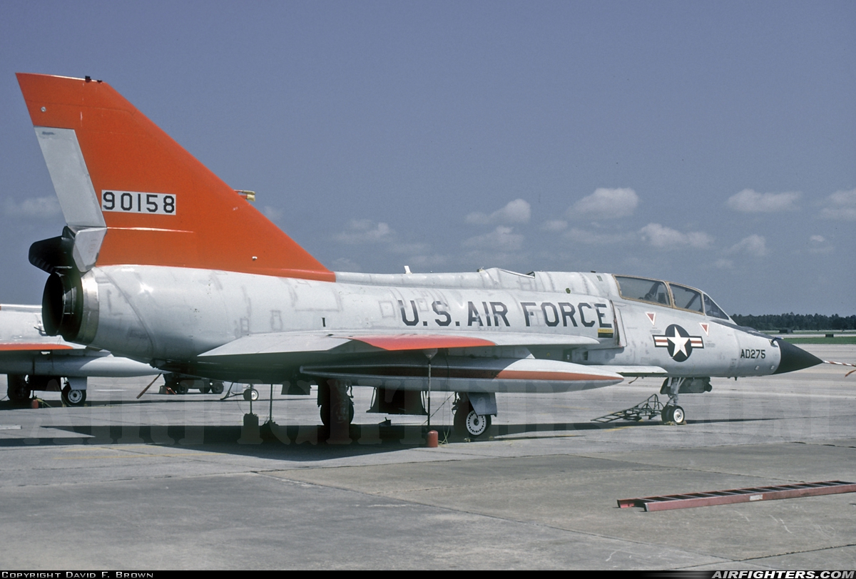 USA - Air Force Convair QF-106B Delta Dart 59-0158 at Panama City - Tyndall AFB (PAM / KPAM), USA
