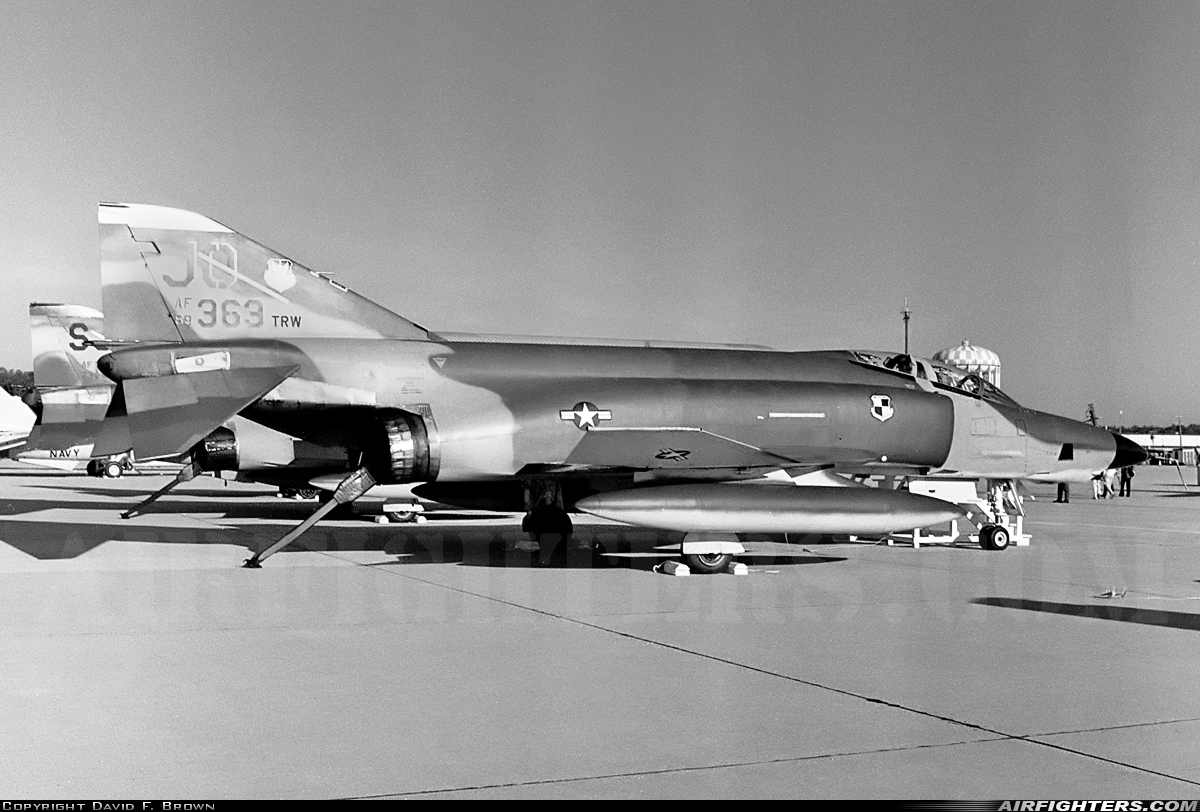 USA - Air Force McDonnell Douglas RF-4C Phantom II 69-0363 at Camp Springs - Andrews AFB (Washington NAF) (ADW / NSF / KADW), USA