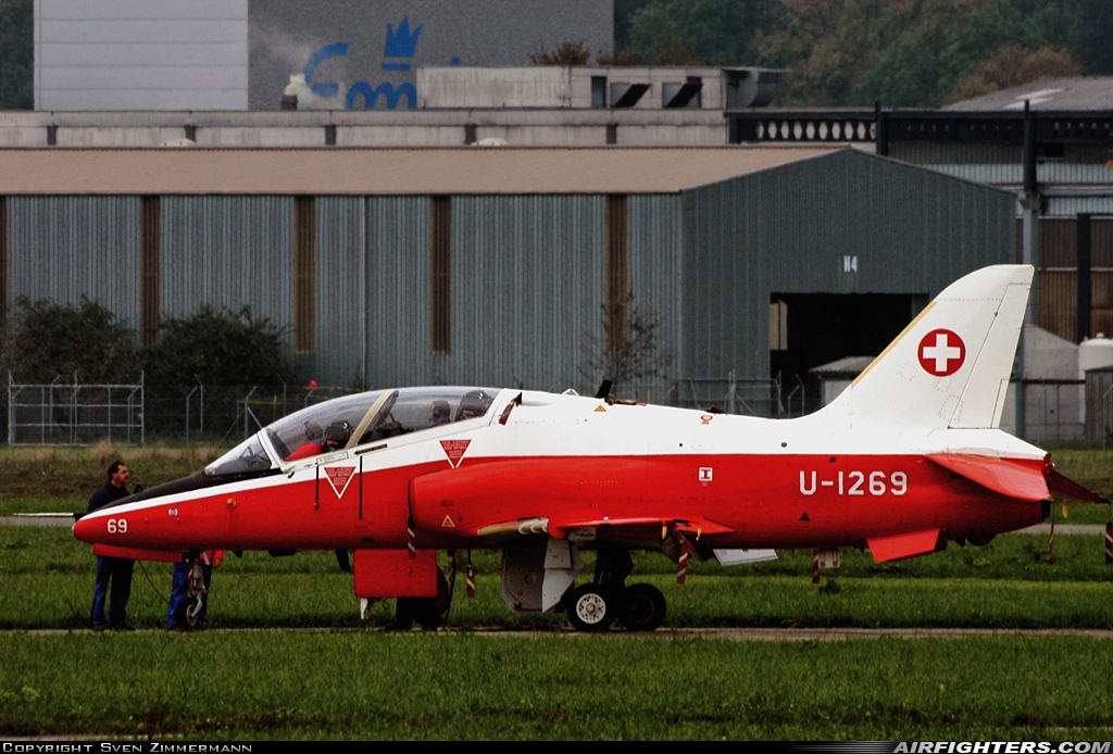 Switzerland - Air Force British Aerospace Hawk T.66 U-1269 at Emmen (EML / LSME), Switzerland