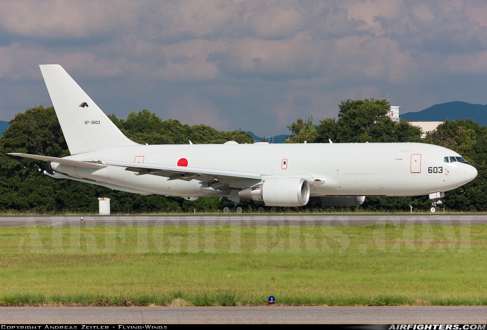 Japan - Air Force Boeing KC-767J (767-27C/ER) 97-3603 at Nagoya - Komaki (NKM / RJNA), Japan