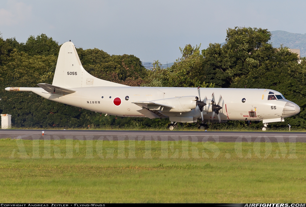 Japan - Navy Lockheed P-3C Orion 5055 at Nagoya - Komaki (NKM / RJNA), Japan