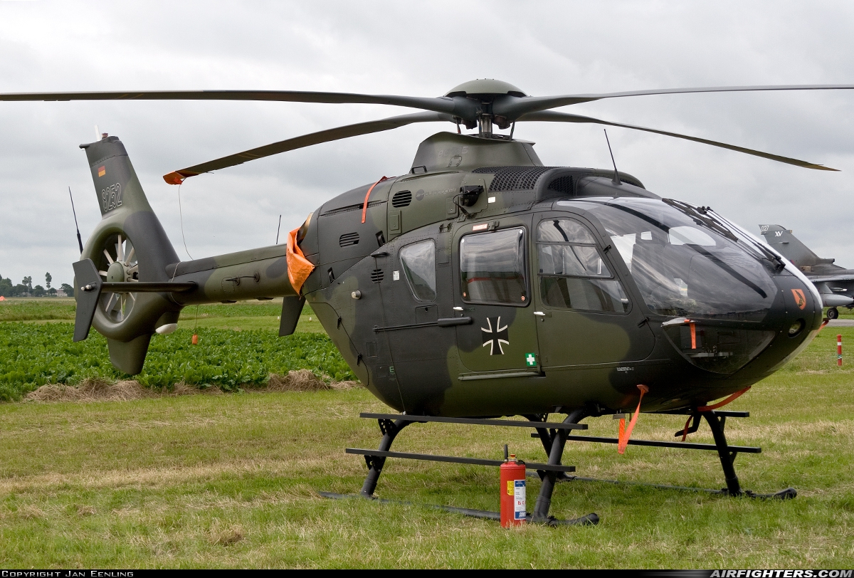 Germany - Army Eurocopter EC-135T1 82+52 at Koksijde (EBFN), Belgium