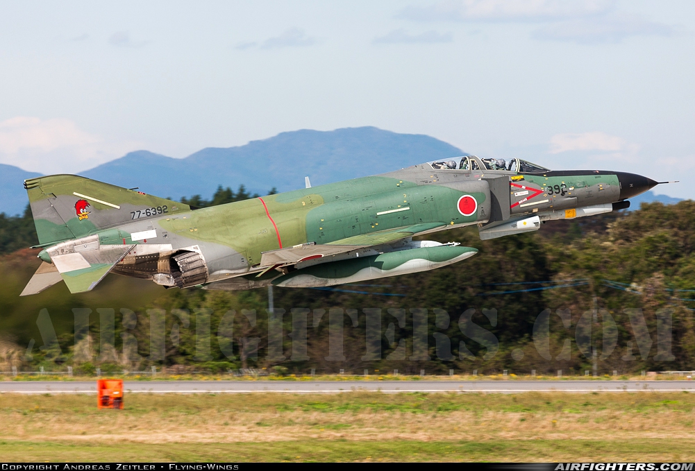 Japan - Air Force McDonnell Douglas F-4EJ-KAI Phantom II 77-6392 at Hyakuri (RJAH), Japan