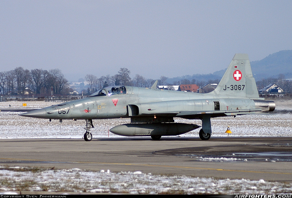 Switzerland - Air Force Northrop F-5E Tiger II J-3067 at Payerne (LSMP), Switzerland