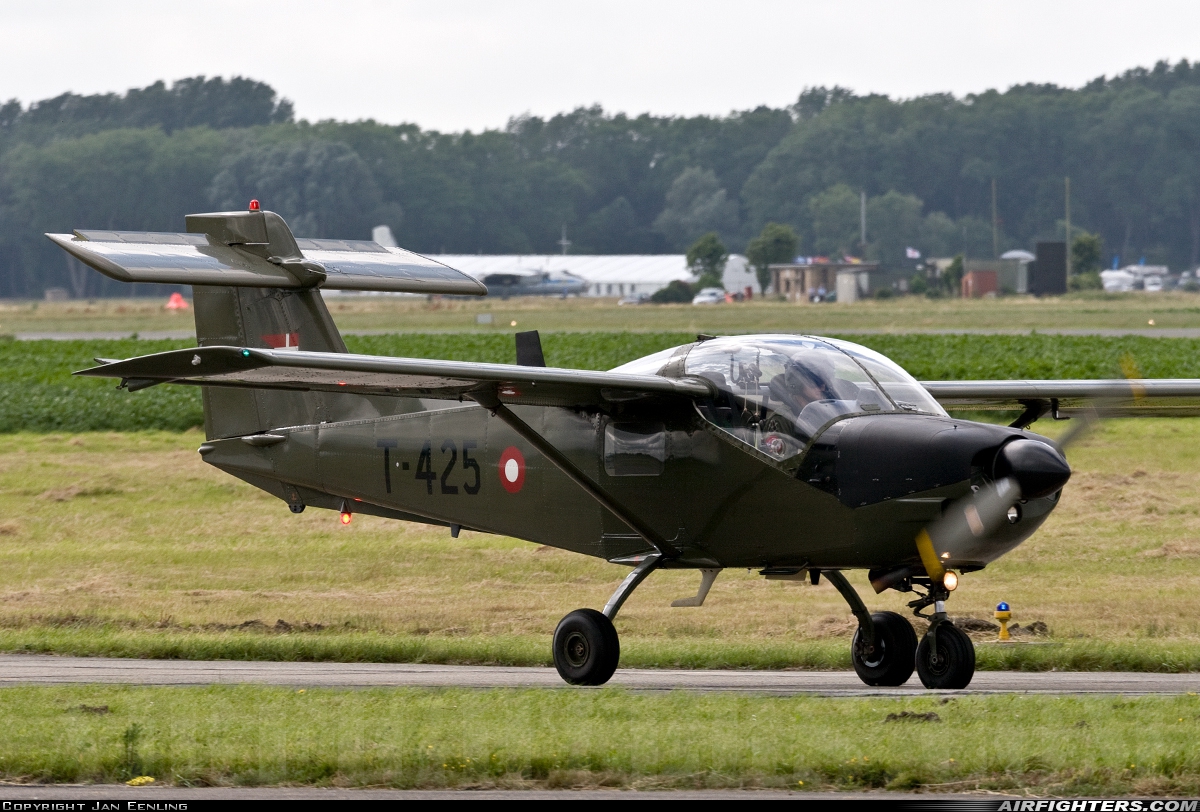 Denmark - Air Force Saab MFI T-17 Supporter T-425 at Koksijde (EBFN), Belgium