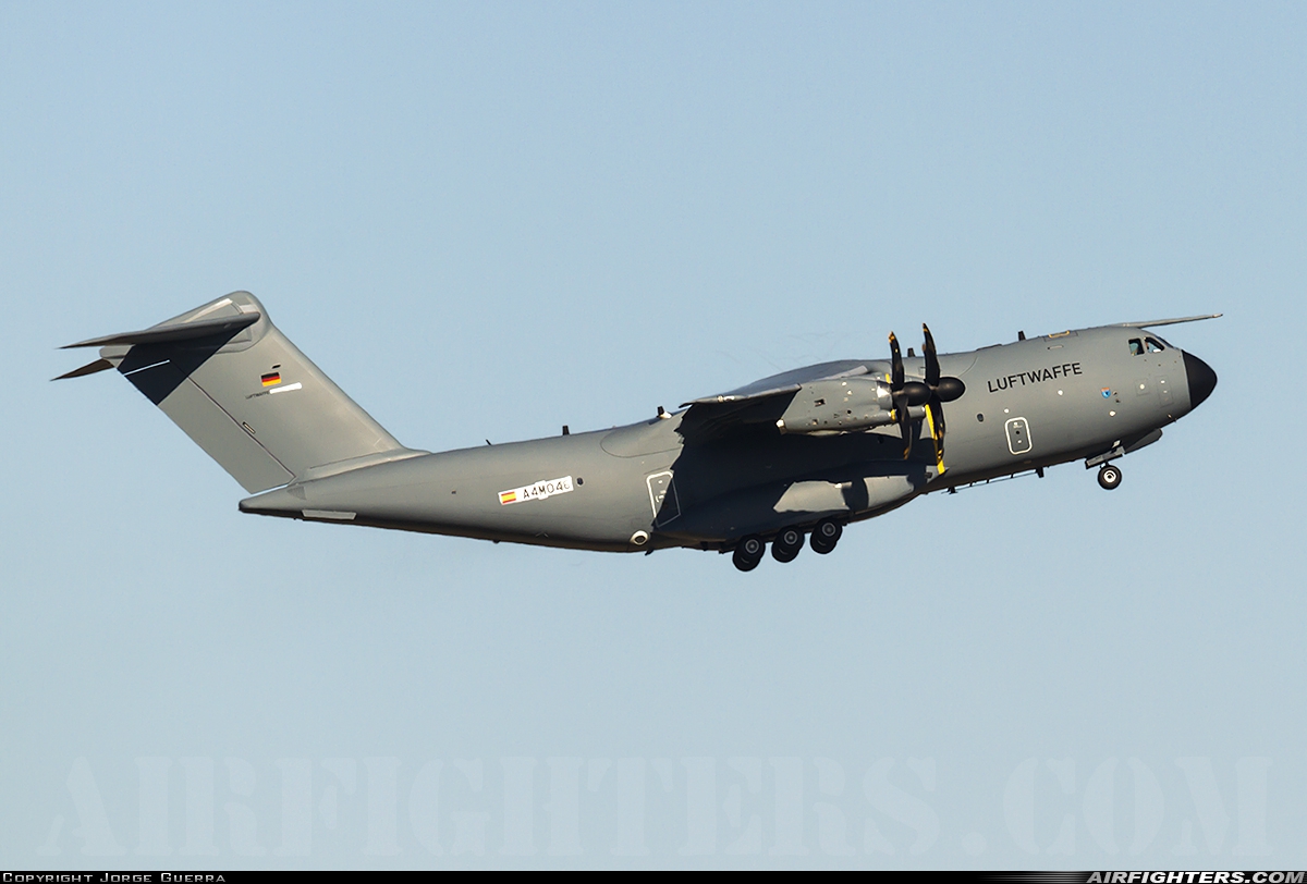 Germany - Air Force Airbus A400M-180 Atlas A4M048 at Seville (- San Pablo) (SVQ / LEZL), Spain