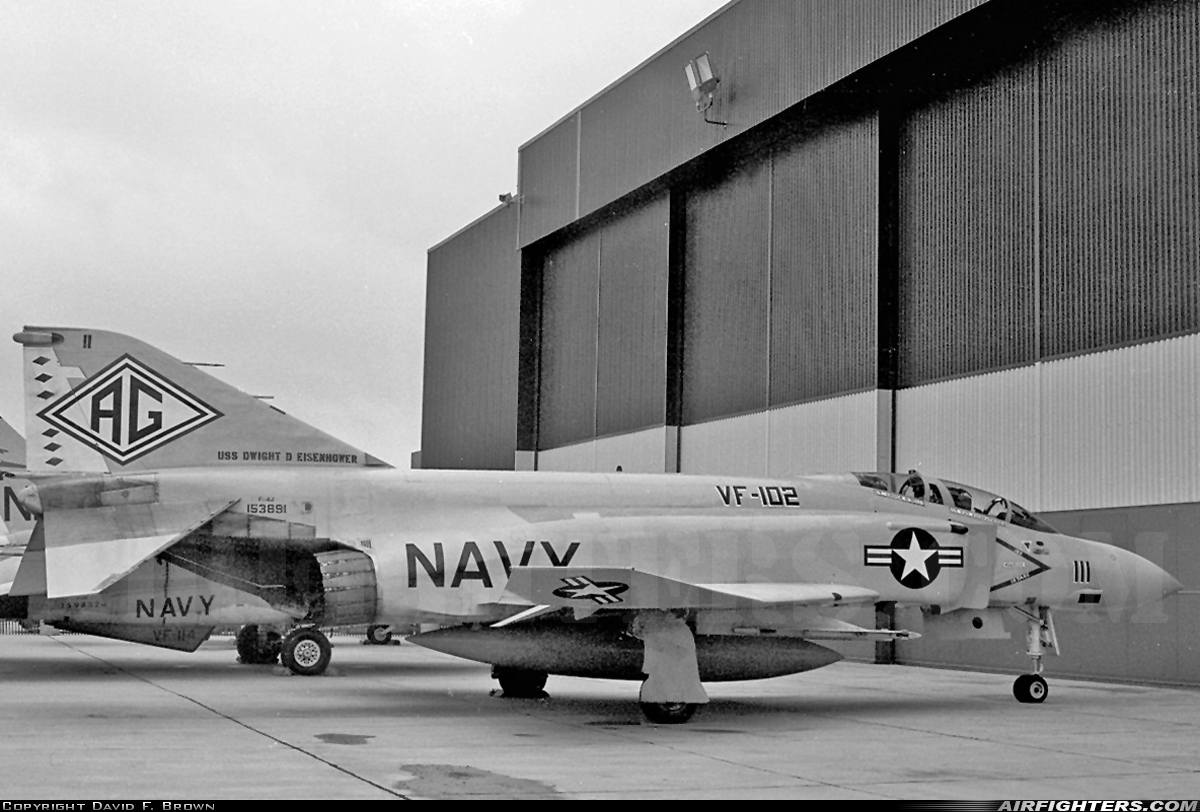 USA - Navy McDonnell Douglas F-4J Phantom II 153891 at Willow Grove - NAS / JRB (NXX / KNXX), USA