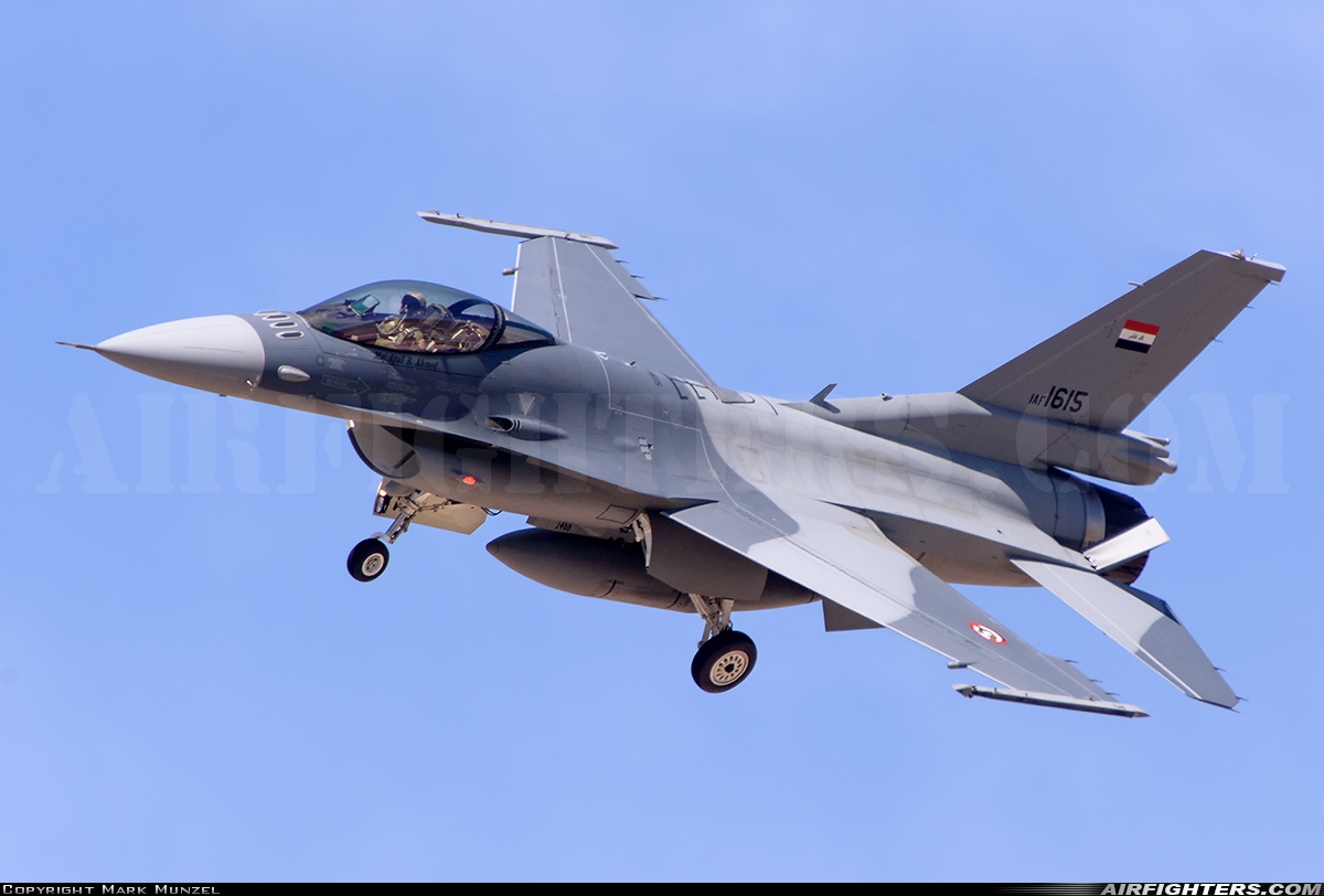 Iraq - Air Force General Dynamics F-16C Fighting Falcon 1615 at Tucson - Int. (TUS / KTUS), USA