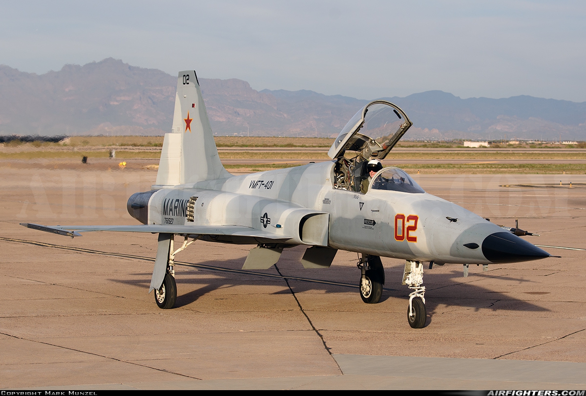USA - Marines Northrop F-5N Tiger II 761527 at Phoenix (Chandler) - Williams Gateway (AFB) (CHD / IWA / KIWA), USA