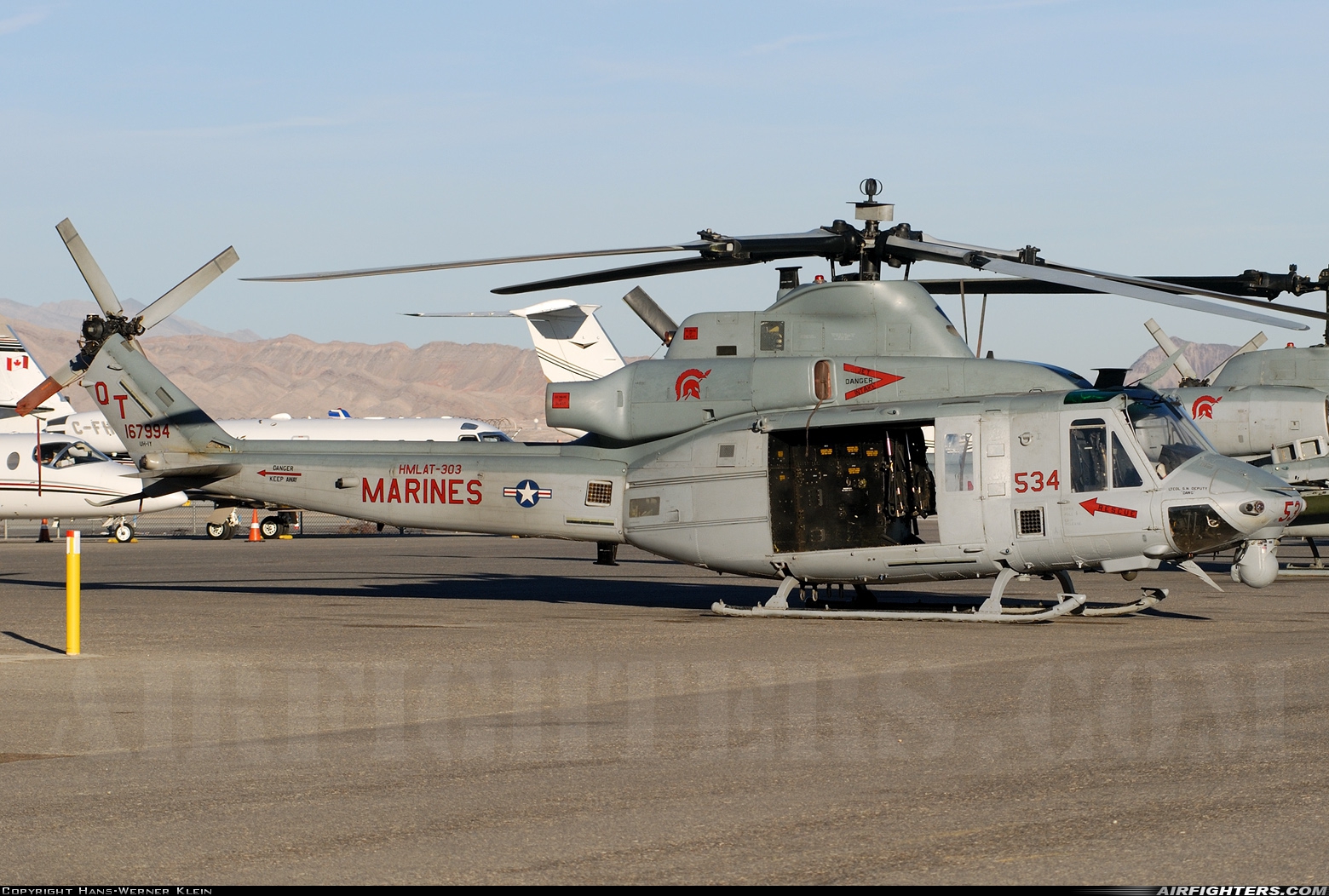 USA - Marines Bell UH-1Y Venom 167994 at Las Vegas - McCarran Int. (LAS / KLAS), USA