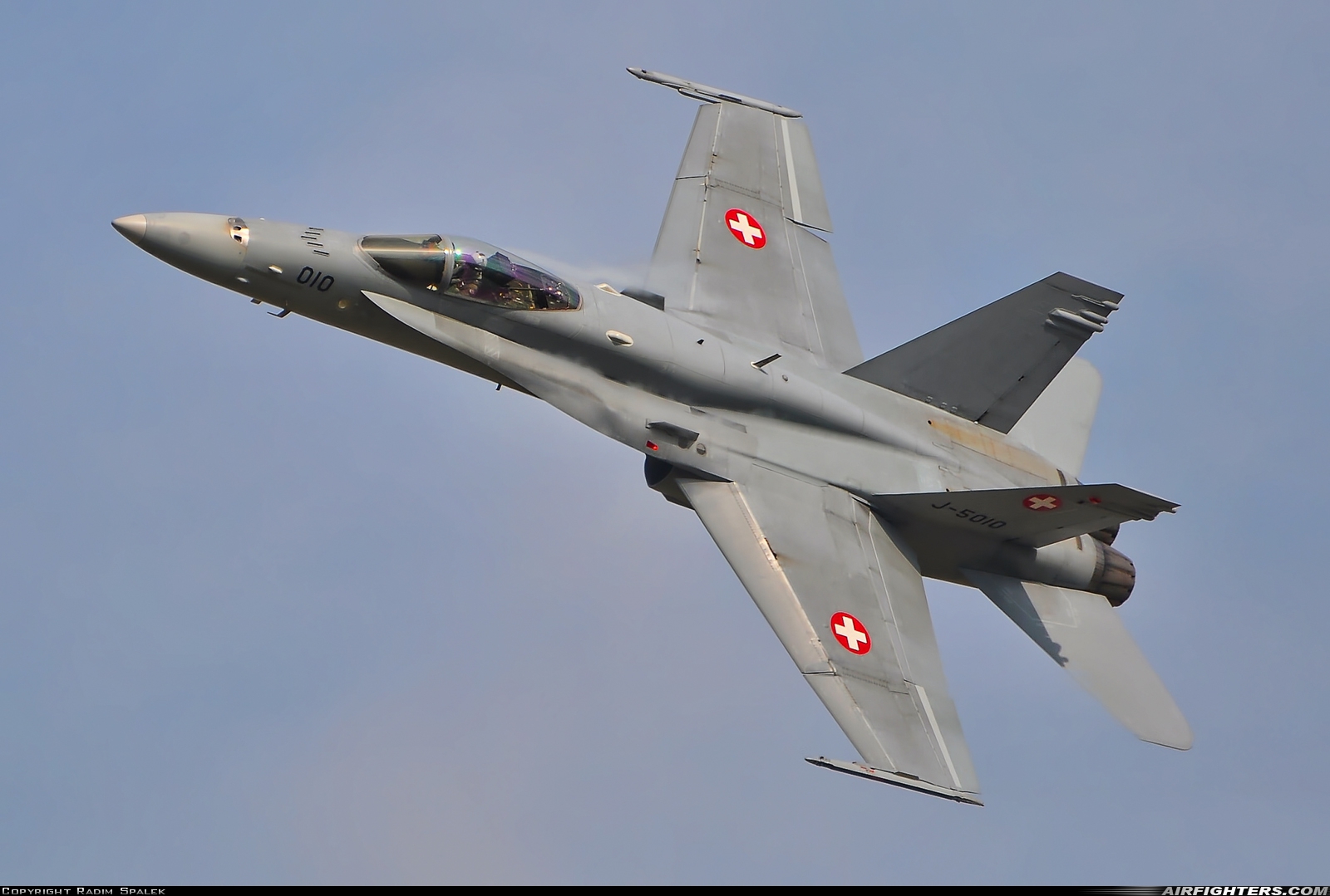 Switzerland - Air Force McDonnell Douglas F/A-18C Hornet J-5010 at Ostrava - Mosnov (OSR / LKMT), Czech Republic