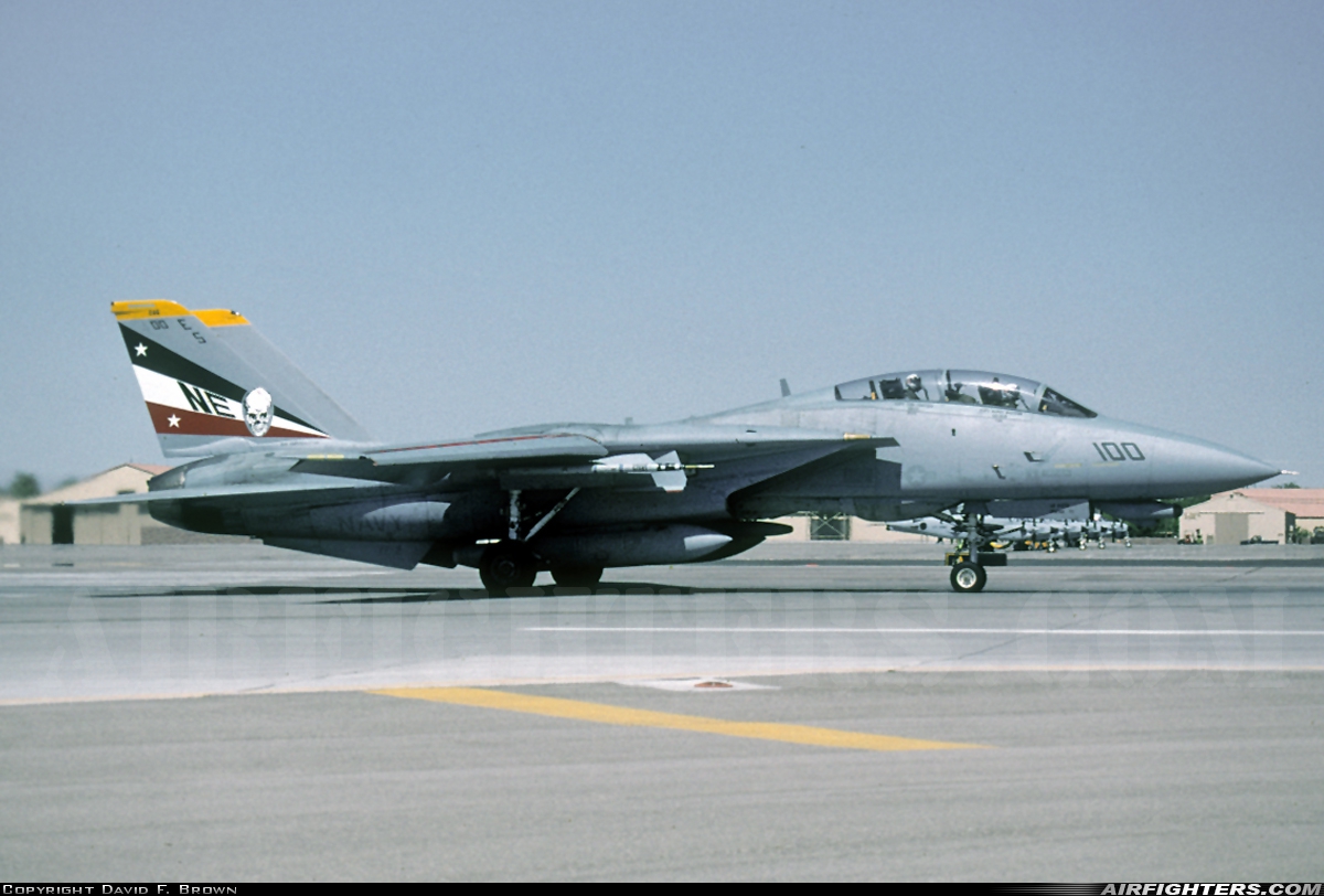 USA - Navy Grumman F-14D Tomcat 163895 at Las Vegas - Nellis AFB (LSV / KLSV), USA