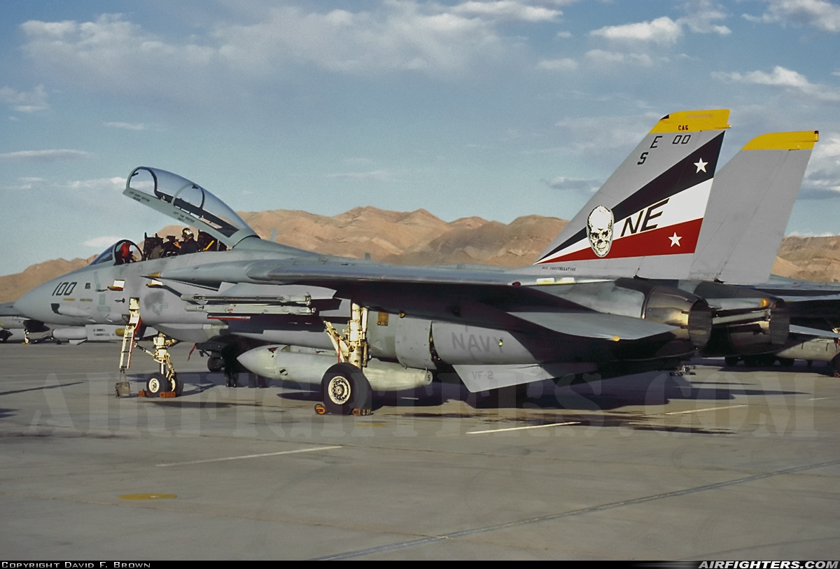 USA - Navy Grumman F-14D Tomcat 163895 at Las Vegas - Nellis AFB (LSV / KLSV), USA