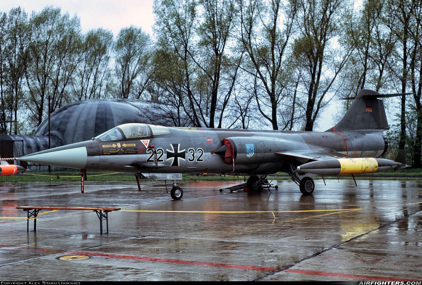 Germany - Air Force Lockheed F-104G Starfighter 22+32 at Memmingen - Allgau (FMM / EDJA), Germany