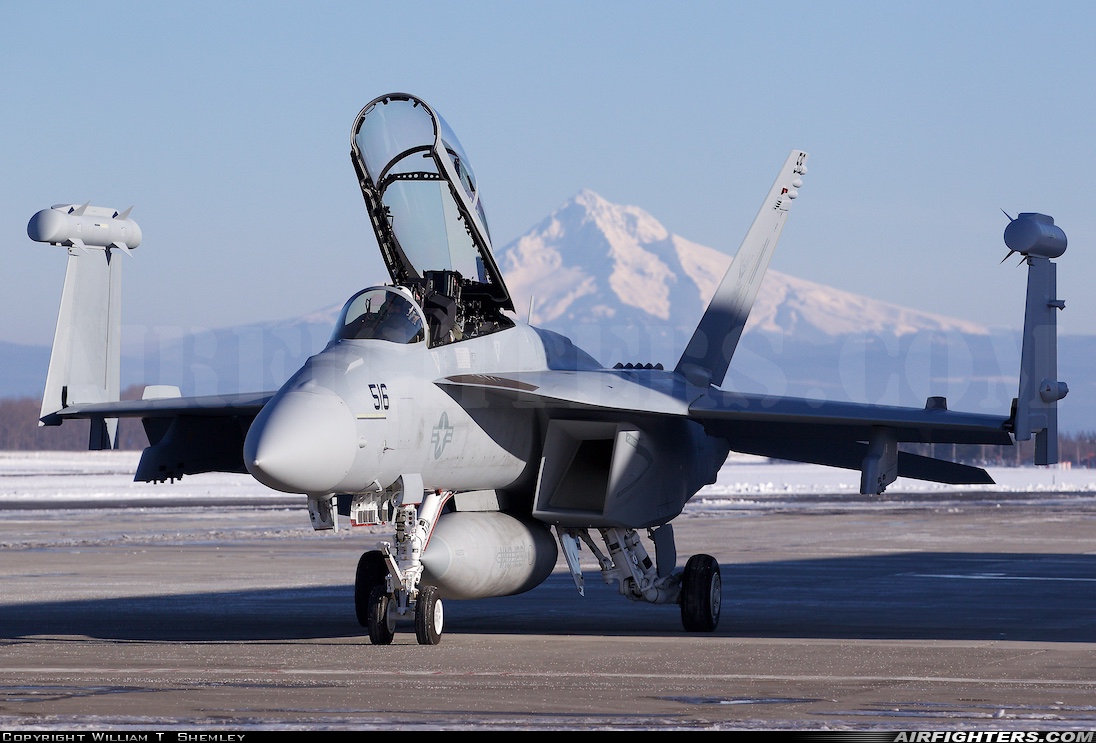 USA - Navy Boeing EA-18G Growler 169136 at Portland - Int. (PDX / KPDX), USA