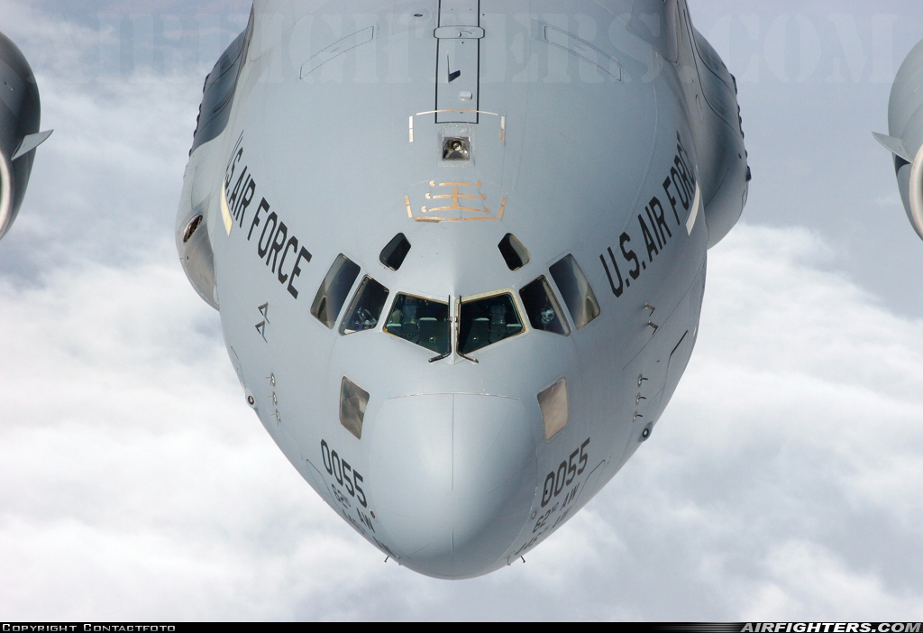 USA - Air Force Boeing C-17A Globemaster III 98-0055 at In Flight, USA