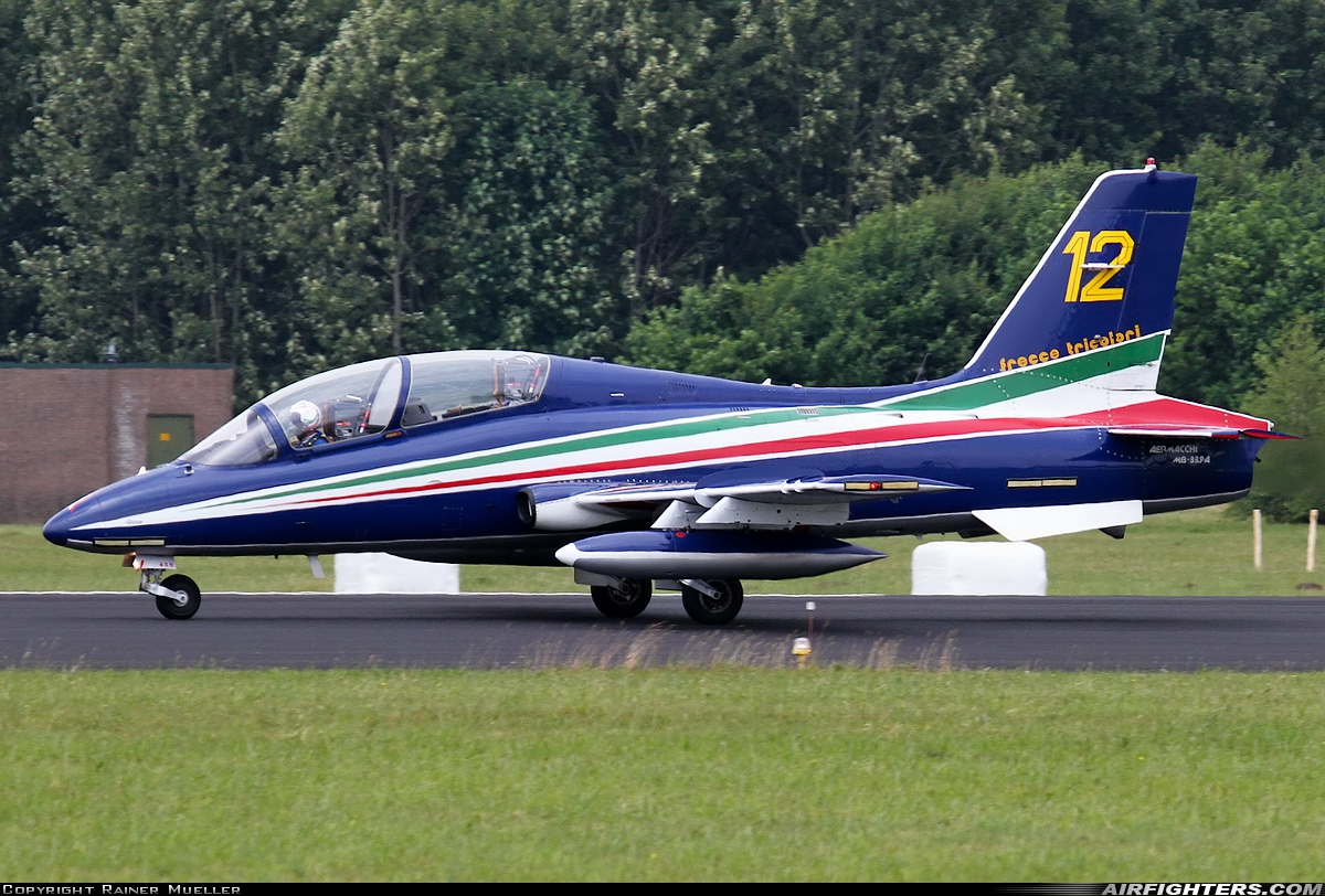 Italy - Air Force Aermacchi MB-339PAN MM54482 at Uden - Volkel (UDE / EHVK), Netherlands