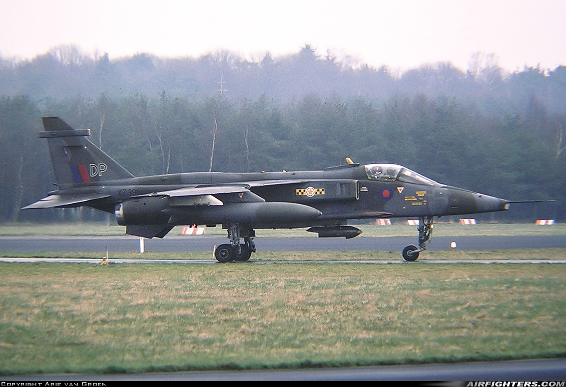 UK - Air Force Sepecat Jaguar GR1 XZ391 at Utrecht - Soesterberg (UTC / EHSB), Netherlands