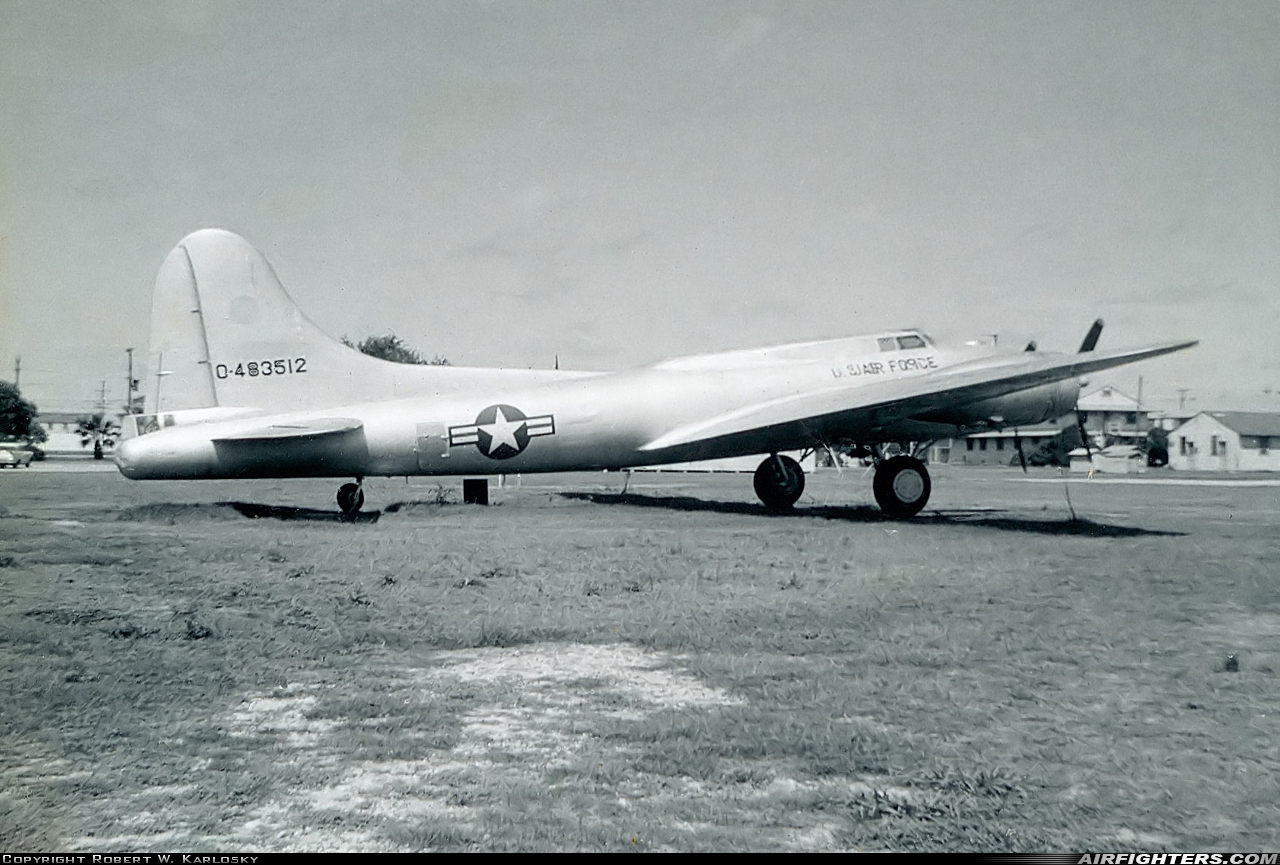 USA - Air Force Boeing B-17G Flying Fortress (299P) 44-83512 at San Antonio - Lackland AFB / Kelly Field Annex (Kelly AFB) (SKF / KSKF), USA