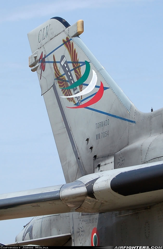 Italy - Air Force Panavia Tornado ECR MM7054 at Pratica di Mare (- Mario de Bernardi) (LIRE), Italy